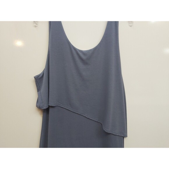 Women's The Limited Blue Sleeveless Midi Dress size 2x - Picture 7 of 10